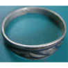 SILVER NIELLO RING_72