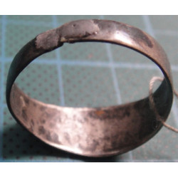 niello hand made SILVER RING_58