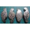 8 ea Niello Silver Belt Parts_91
