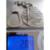 Silver Accademia Aeronautica ITALY Keychain_28