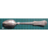 Ottoman Silver Dessert Spoon