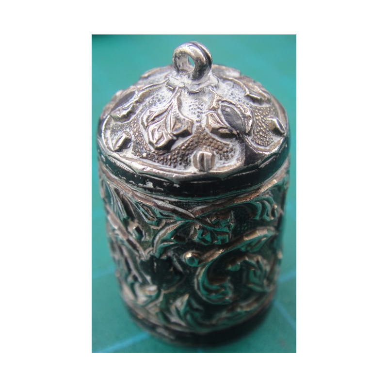 SILVER NIELLO THIMBLE_27