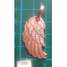 Tek Kanatlı Gümüş Kolye Ucu_2115