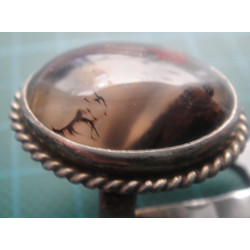 Dumanlı Kuvars Silver Ring_1672