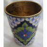 RUSSIAN SILVER ENAMEL VODKA CUP object_108